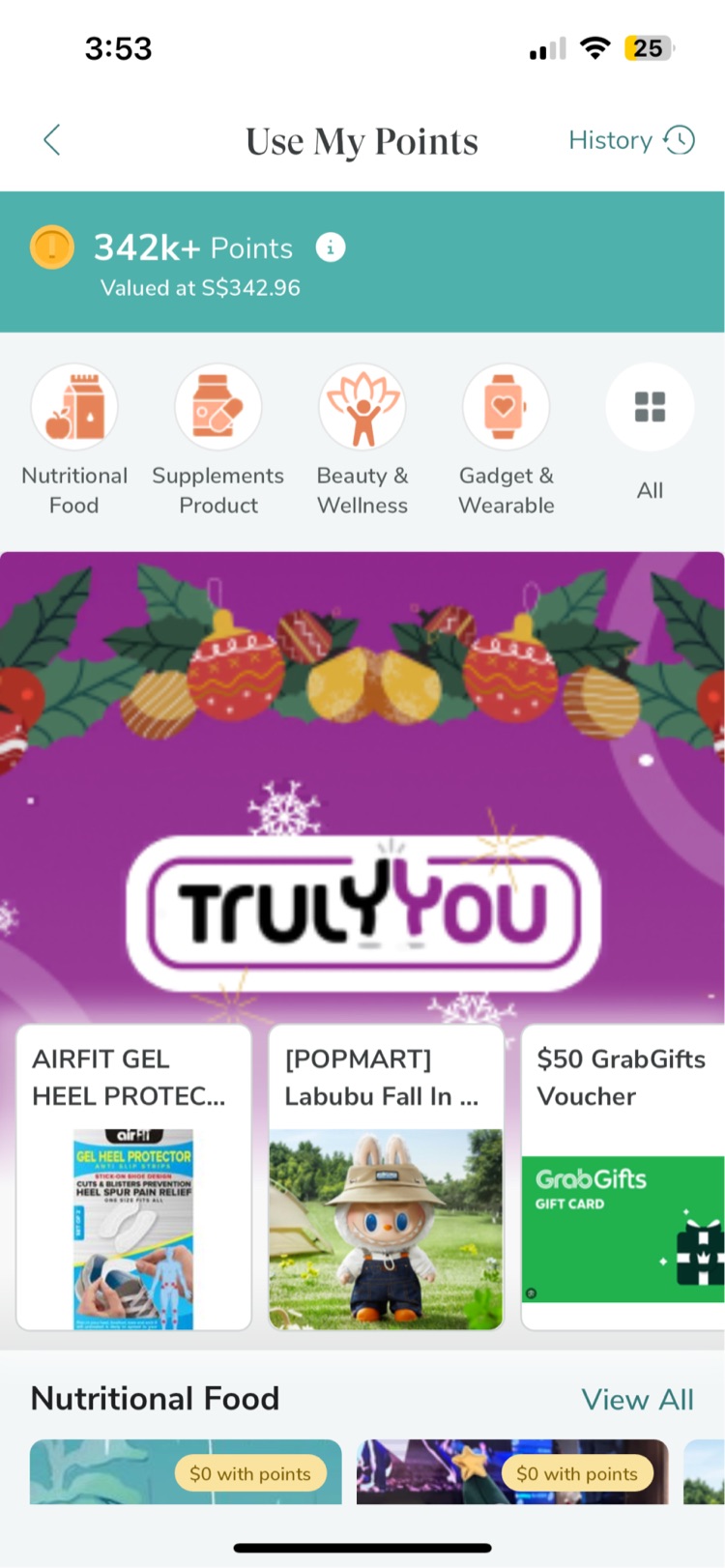 Care app — the previous production marketplace design
